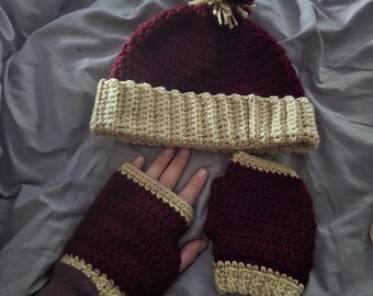 Beanie and Glove set