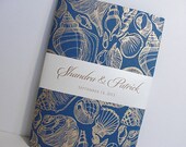 Seashell Wedding Invitation, Beach Wedding Invite, SARAHIE - 19