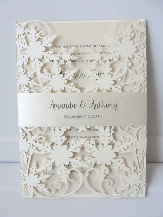 Winter Wedding Invitations 10