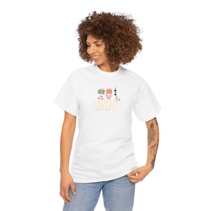 Linda camiseta de cumpleaños de gato, camiseta de cumpleaños unisex, regalo divertido de gato, camiseta de celebración, ropa de fiesta, regalo para amantes de los gatos
