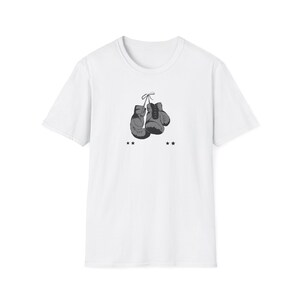 T-shirt unisex a tema boxe, abbigliamento da palestra, abbigliamento sportivo, regalo per il fitness, maglietta per appassionati di boxe, abbigliamento casual da strada - guantoni da boxe Rivals