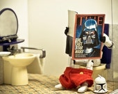 Juguete baño pared fotografía de - divertido baño Decor - arte - 