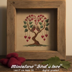 Cross stitch Pattern Primitive|Miniature PDF | Instant Download