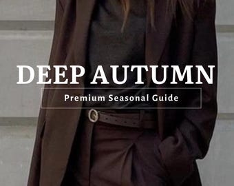 Deep/Dark Autumn Colour Guide