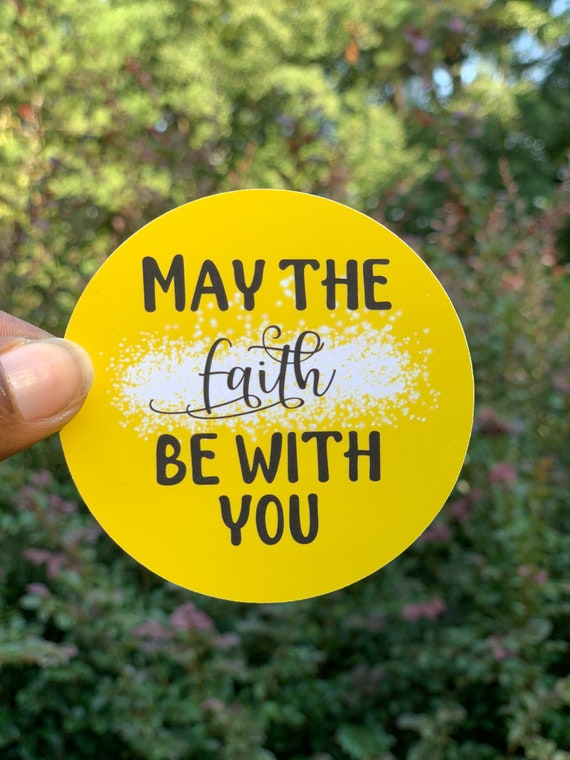 Paper Entertain My Faith Vinyl Window Decal Bumper Stickers Paper