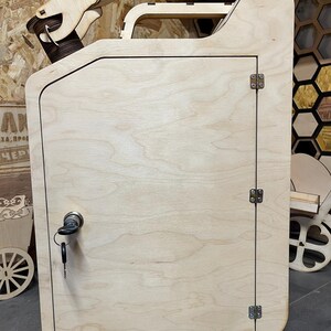 Jerry Can Mini Bar, Portable bar, Jerry can bar, Barrel bar