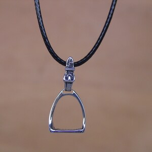 Sterlng Slver Equestran Horse Strrup Earrngs
