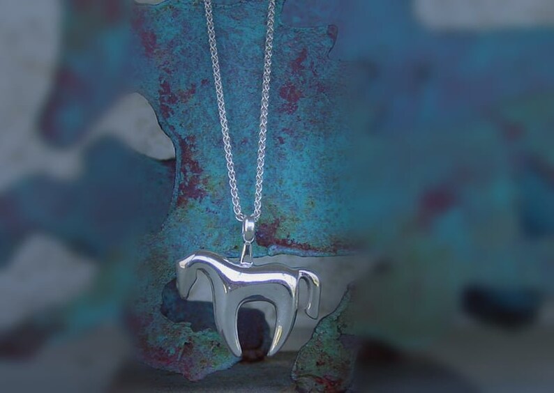 equestrian pendant