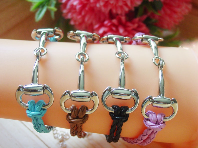 Horse Bit Equestrian Bracelet Snaffle Bit Bracelet Unisex Etsy