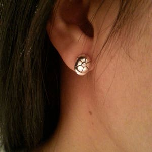 Pendientes de plata de ley con forma de casco para montar a caballo - Joyas ecuestres - Pendientes de caballo, regalo para montar a caballo
