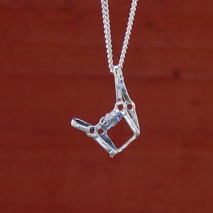 Halter Bridle Pendant Sterling Silver - Equestrian Jewelry - Horse Necklace - Equestrian Pendant - Horse Jewelry