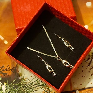 Set of Horse Back Side, Horse Hip,  Horse Butt Pendant and  Earrings Sterling Silver Jewelry - Equestrian Jewelry - Horse Necklace