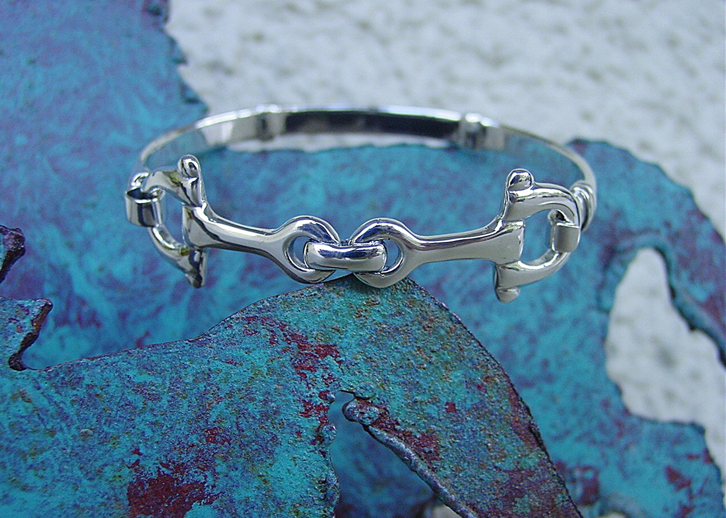 Vintage Horsebit bracelet silver925