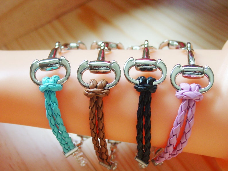Horse Bit Equestrian Bracelet Snaffle Bit Bracelet Unisex Etsy