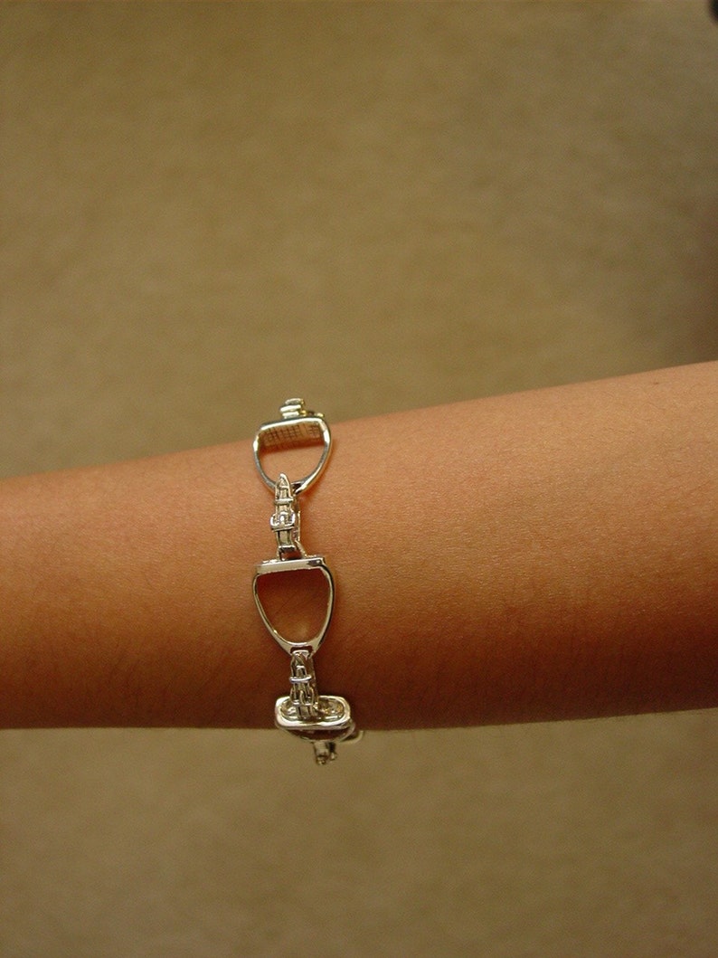 Stirrup Horse Bracelet Horse Bracelet Belt Buckle Bracelet Etsy