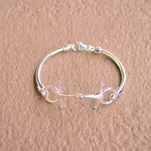 equestrian bangle bracelet