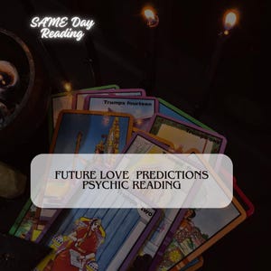 Future Love Tarot Reading-Psychic Soulmate & Twin Flame Insights | Karmic, Life Partner, Relationship Predictions Same-Day Accurate Reading