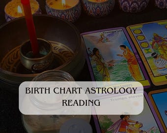 Analisi astrologica personalizzata del tema natale / Previsioni d'amore per 1 anno (report digitale)