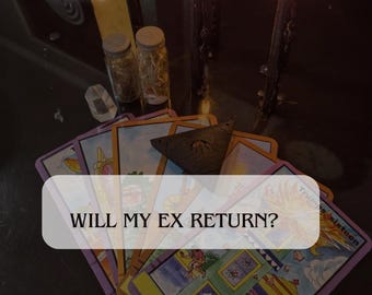 Lectura de tarot en la misma hora: ¿Volverá mi ex? Amor y reconciliación.