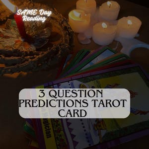 Psychic Reading by Marieta  3-Question Tarot Reading | 98% Accurate Predictions | Past, Present & Future  Same-Day Love  Career Insights
