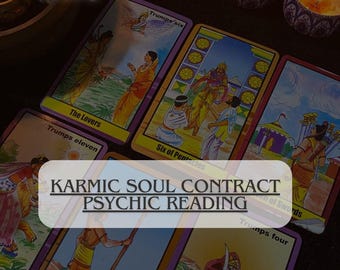 Karmic Soul Contract Psychic Reading | Tarot, Past Life & Twin Flame Guidance