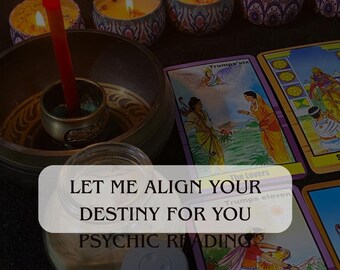 Richten Sie Ihr Schicksal Psychic Reading | Personalisierte Energie Ausrichtung, Weg der Zukunft, Intuitive Medium Führung