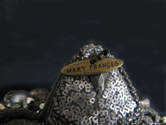 Little Clutch Handbag Covered With An Array Of Br… - image 6