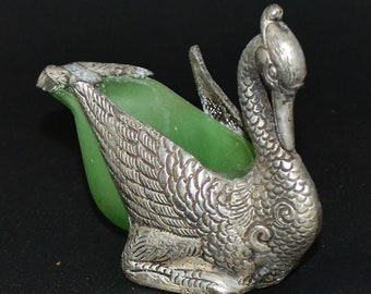 Antique Little Swan Ashtray