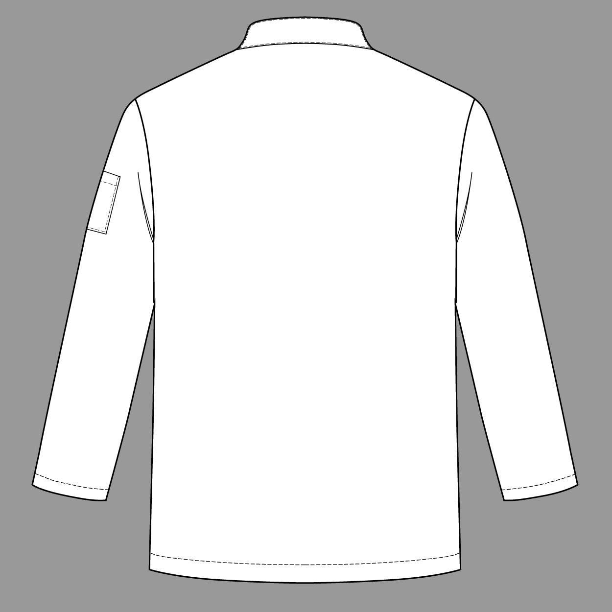 Men's Chef Jacket PDF Sewing Pattern | Hotel Uniform DIY | Home ...