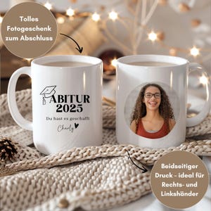 Tasse Abitur personalisiert, Abitur Geschenk, Abi 2025, Abschluss Geschenk, Schulabschluss, Abitur 2025, personalisiertes Abschlussgeschenk