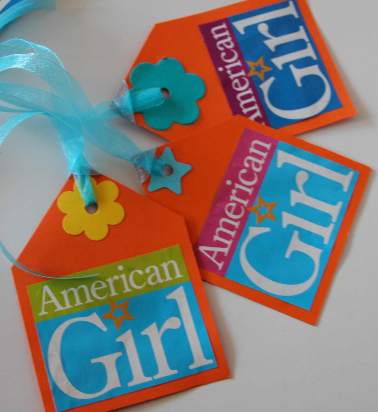 American Girl Gift Tags set of 8 Etsy