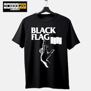 Black Flag Devil Vintage 80'S Band Mens T-Shirt Tee