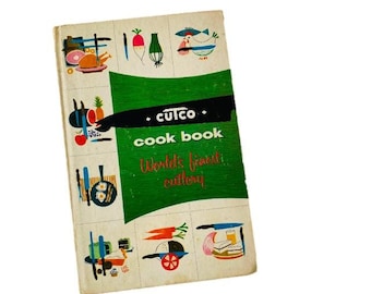 Vintage Cookbook Cutco Cook book Meat Cookbook Recipes for Meat World's Finest Cutlery