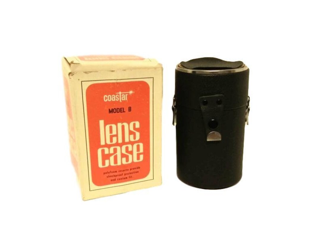 Vintage Camera Lens Case Coastar Model B Shockproof W Carry Etsy