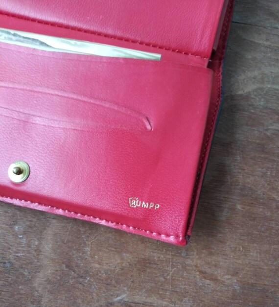 Rumpp Wallet Vintage Hand Purse Wallet Change Purse Rumpp Pleated … - Gem