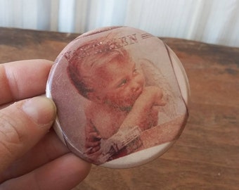 Vintage Van Halen 1984 Album Art Pinback Button