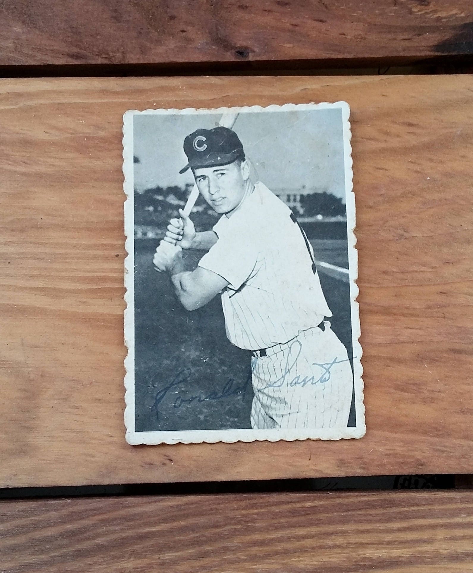 1962 Topps # 170 NRM Ron Santo Chicago Cubs (Baseball Card)  (Normal Tint) VG Cubs : Collectibles & Fine Art
