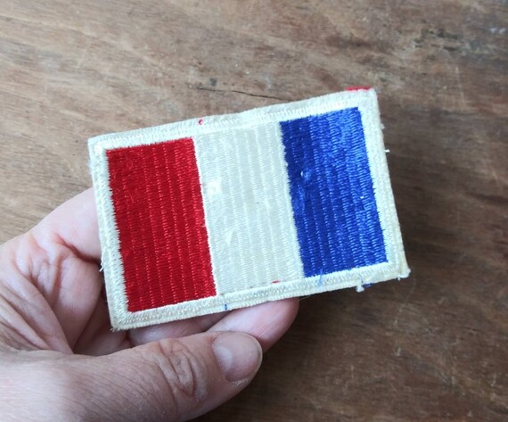 Vintage Patch French Flag Arm Patch Uniform Patch… - image 2