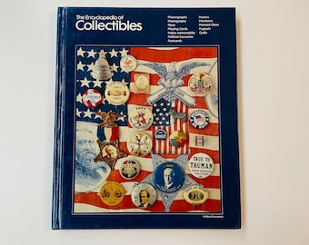 Encyclopedia of Collectibles Reference Book 1979 Time Life Phonographs Photographs Postcards Posters Quilts Playing Cars Political Pins