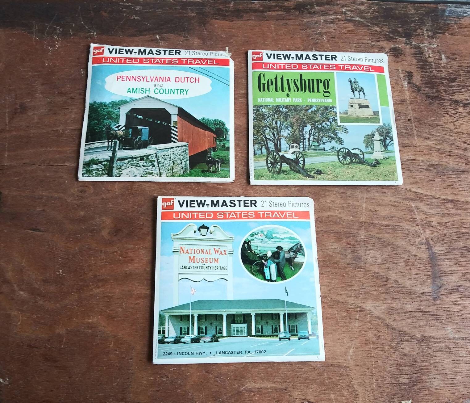 Vintage View-master Reel: US Travel, 1970s GAF Stereo Pictures - Etsy display picture 1