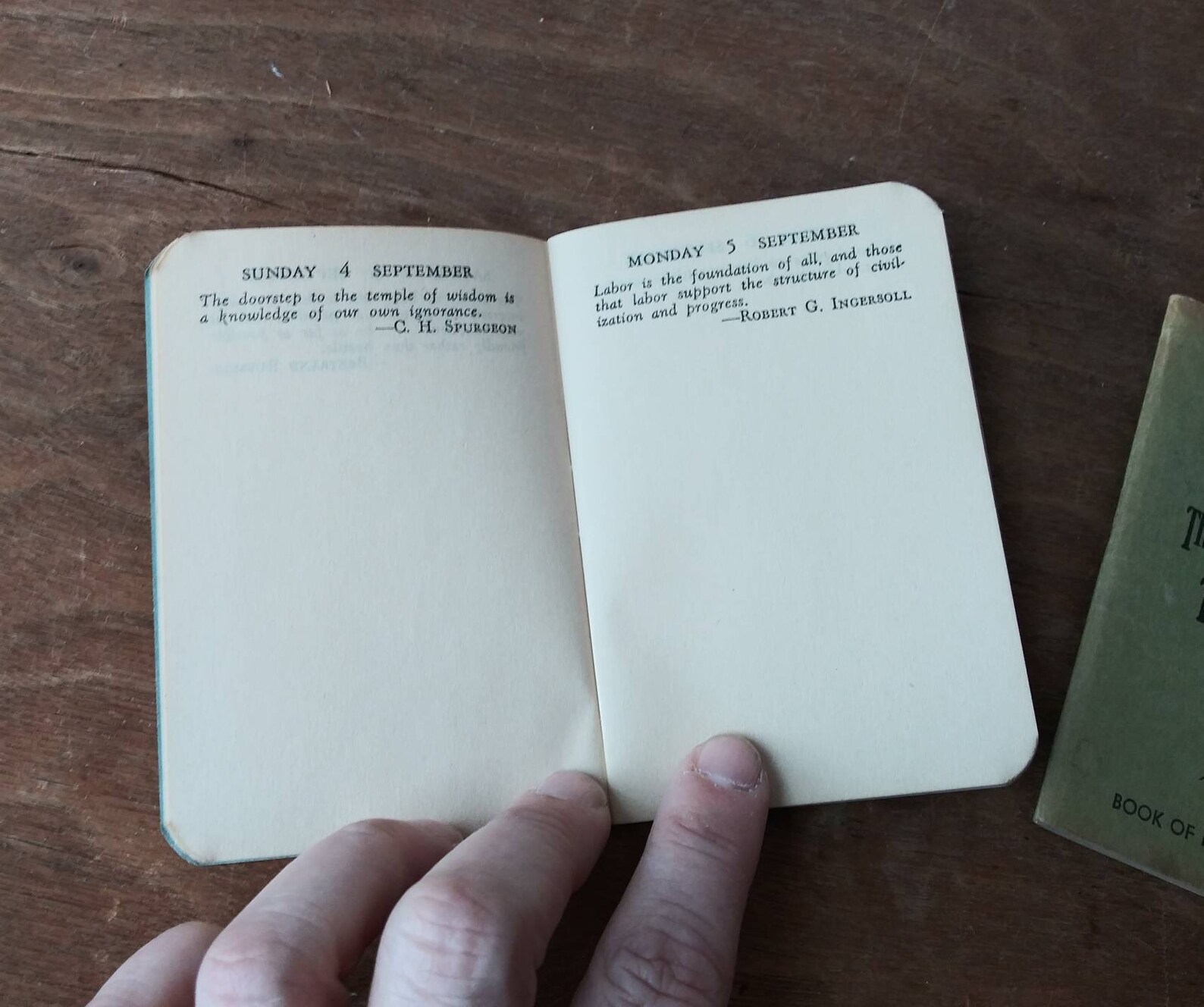 Vintage Bank Books 1948 1949 Third National Bank and Trust Etsy