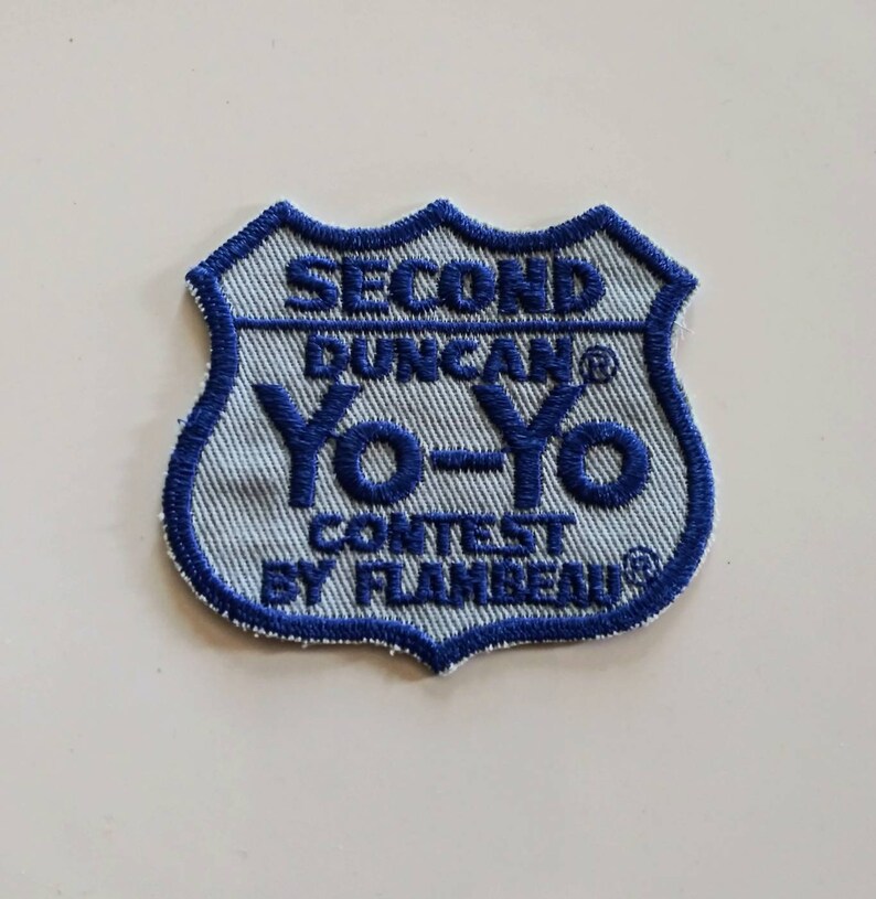 Vintage Patch Second Duncan Yo-Yo Contest by Flambeau 2nd Place Winner Patch 60/'s 70/'s Collectible Memorabilia