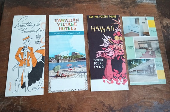 PICK From Vintage Travel Brochures - Maps - Hotels - Marineland