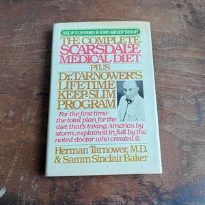 Vintage Diet Kochbuch 1979 Das Komplette Scarsdale Medizinische Diet & Keep Slim Programm mit Tipps und Rezepte 70er Jahre Gourmet Diet