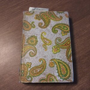 Vintage Cookbook The Fannie Merritt Farmer Boston Cooking School Cookbook 1959 Food Illustration 50&#39;s Kitchen Recipes Groovy Paisley Cover