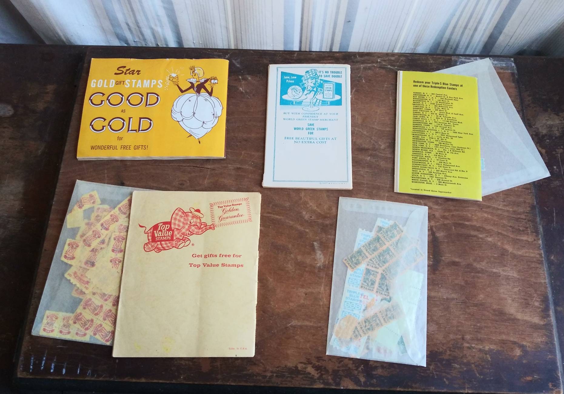 Vintage Trading Stamp Booklets, 1950s-60s Collectibles - Etsy