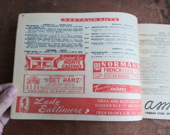 1954年製パンアメリカン航空旅行パンフレット：南米 - Etsy 日本