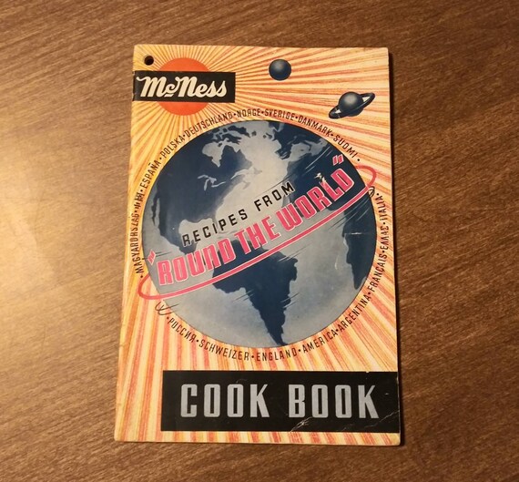 McNess Recipes from Around the World Cook Book 1920s McNess Recipes from Around the World Cook Book 1920s