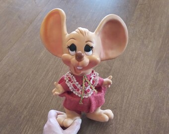Roy Des of Fla coin bank 貯金箱 ビンテージ フィギュア Roy Des of FLA 1970 Red Headed Boy Farmer Mouse Bank Blue