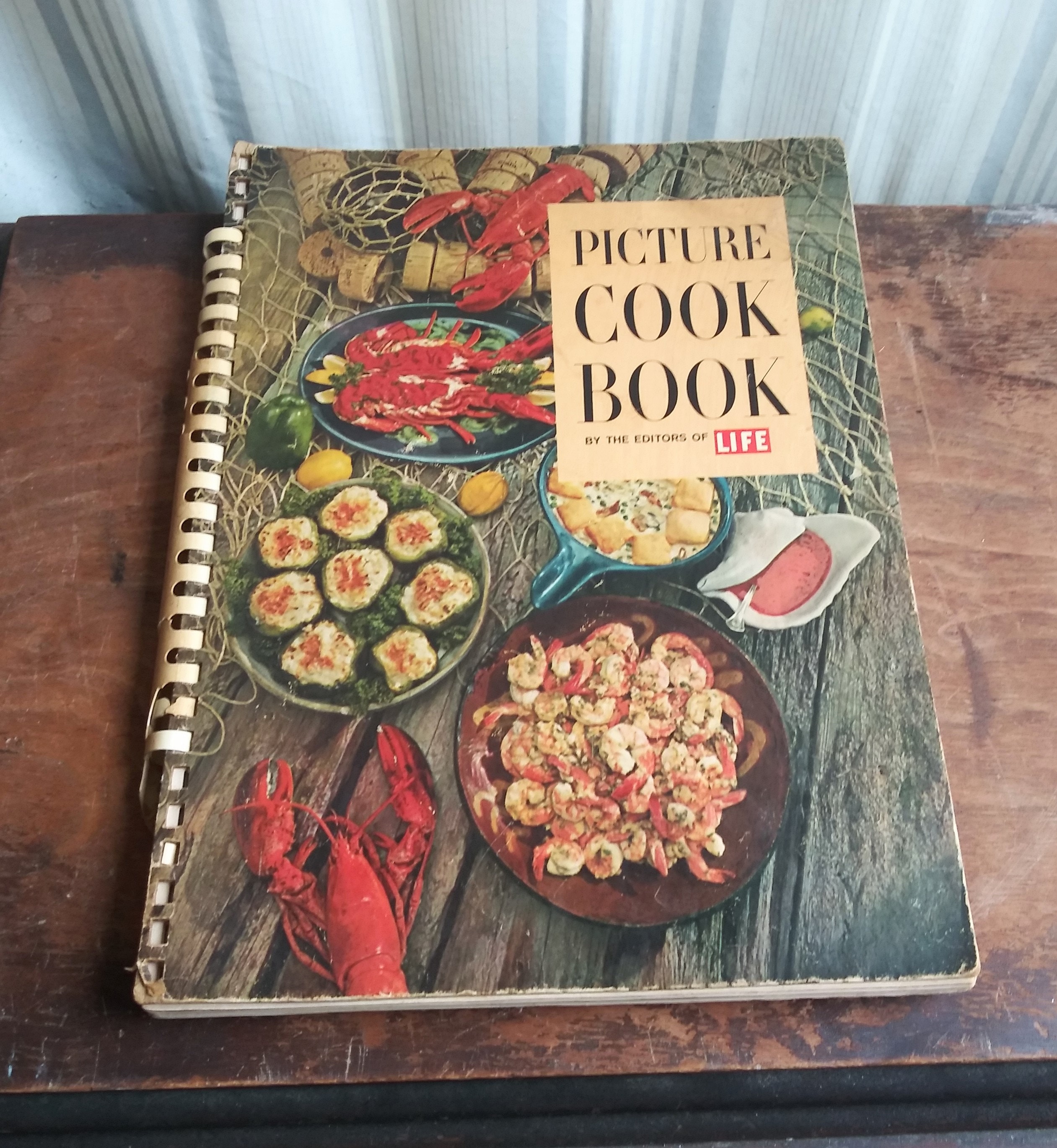 Giant Vintage Picture Cook Book 1958 1968 Life Magazine 50's 60's